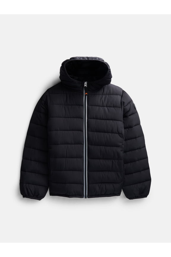 Boys Lightweight Puffer Jacket, Sizes 4-18 & Husky