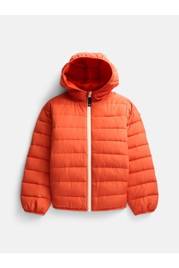 Boys Lightweight Puffer Jacket, Sizes 4-18 & Husky