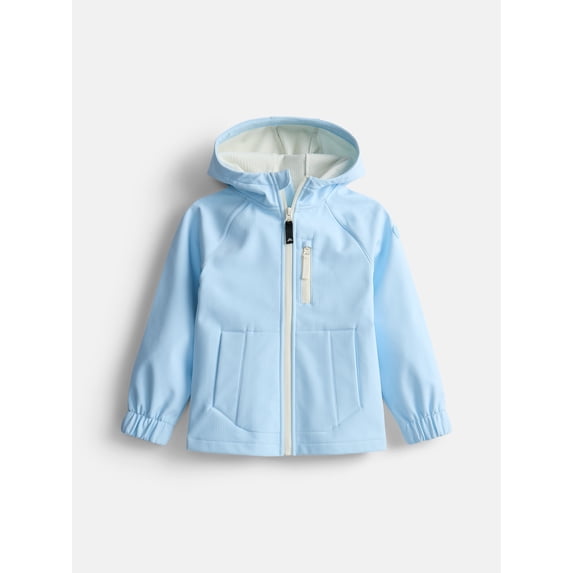 Ozark Trail Girls Softshell Jacket with Long Sleeves, Sizes 4-18 & Plus