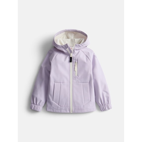 Ozark Trail Girls Softshell Jacket with Long Sleeves, Sizes 4-18 & Plus