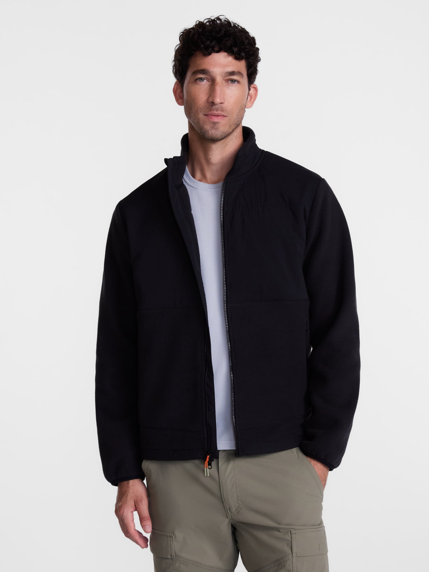Ozark Trail Men's Mixed Media Jacket, Sizes S-3XL