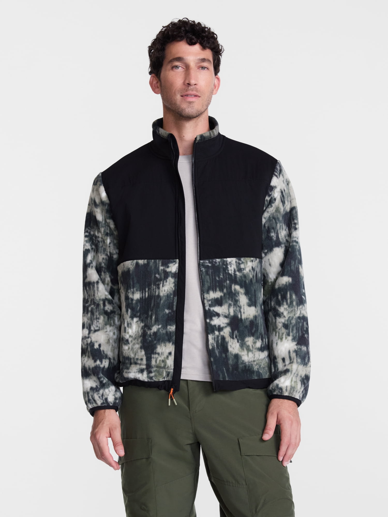 Ozark Trail Men's Mixed Media Jacket, Sizes S-3XL