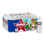 Ozarka Texas Spring Water, 16.9 fl oz, 35 Pack Plastic Bottles