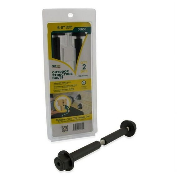 OZCO 3/4'' x 6"-8'' Timber Bolts - Ornamental Wood Ties