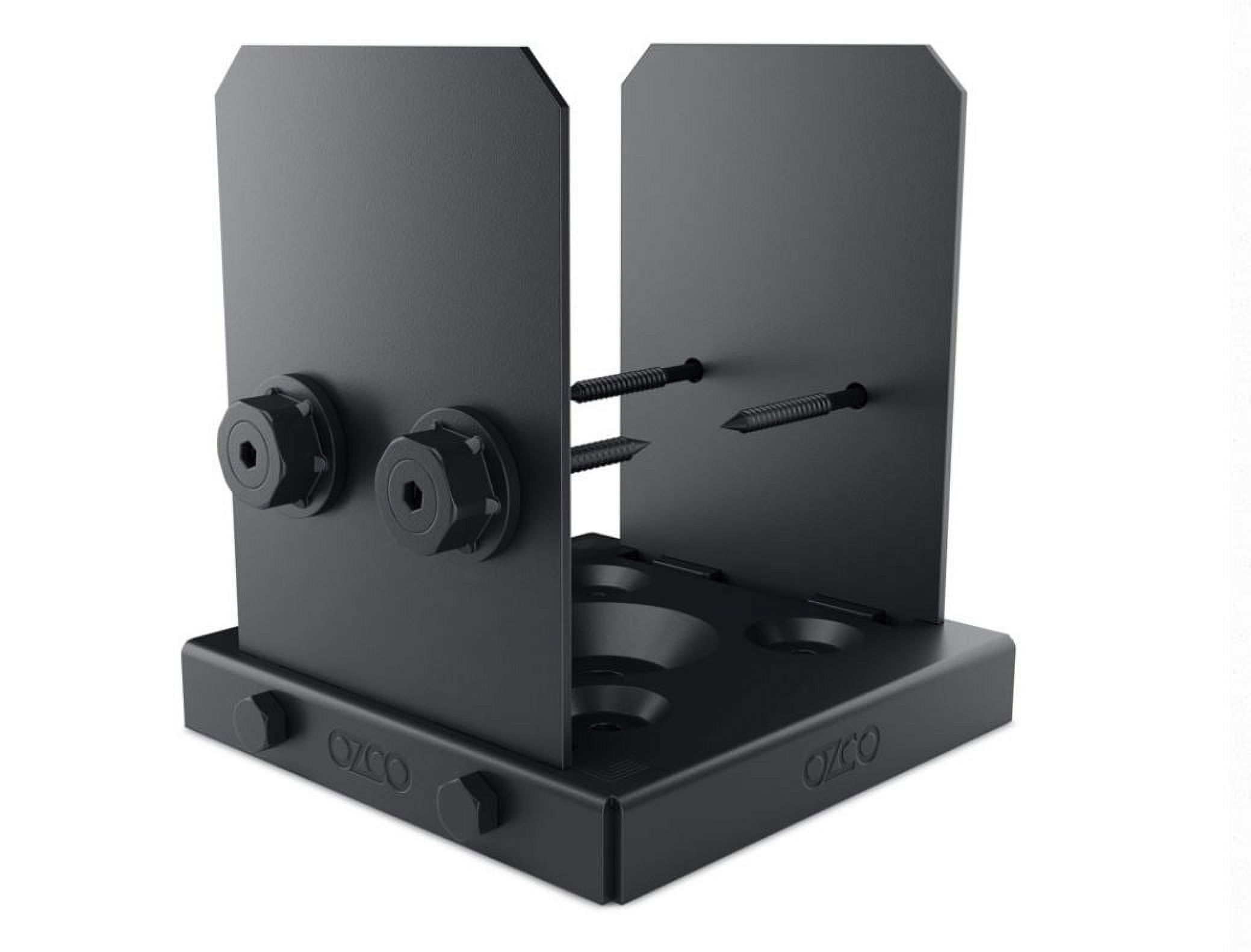 OZCO 52108 Ironwood Lite 6x6 Post Base, (1 per Pack)