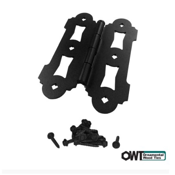 OZCO 56663 8in Ornamental Gate Butterfly-Hinge (1 per pack)