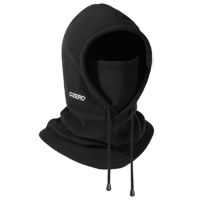 Fleece Balaclava Ski Mask Winter Face Cover Hooded Scarf Unisex Geyoga Winter Fleece Balaclava Hat for Men Women Full Face  main image 3
