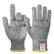 OZERO Cut Resistant Gloves, EN388 Level 5 Cut Resistant Gloves, No Cut Gloves, Cut Proof Gloves, Food Grade