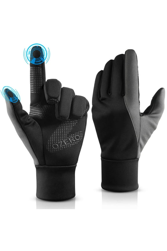 Mens Winter Thermal Gloves Touch Screen Glove Water Resistant Windproof Warm for Driving Cycling Running