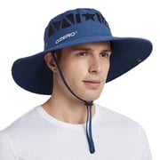 Sun Hat for Men Women: Wide Brim UV Protection Fishing Hat - Lightweight Foldable Bucket Hat for Hiking Gardening Beach