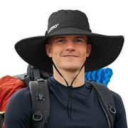 OZERO Sun Hats for Men and Women Wide Brim UV Protection Fishing Hat Stay Cool Bucket Hats
