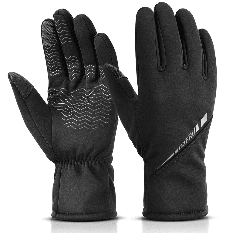 OZERO Winter Gloves for Men Women - Touchscreen Waterproof Anti