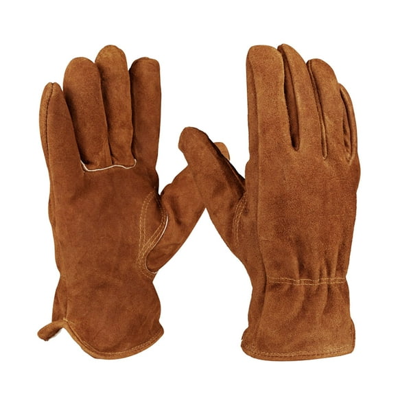 OZERO Work Gloves Winter Insulated Leather Glove Thermal Warm for Men and Women