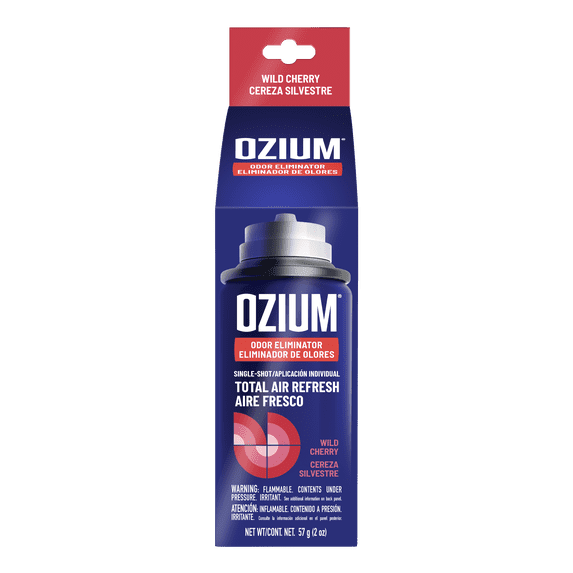 OZIUM Auto Air Freshener Single-Shot Car Fogger, Cherry Scent, 1 pack ...