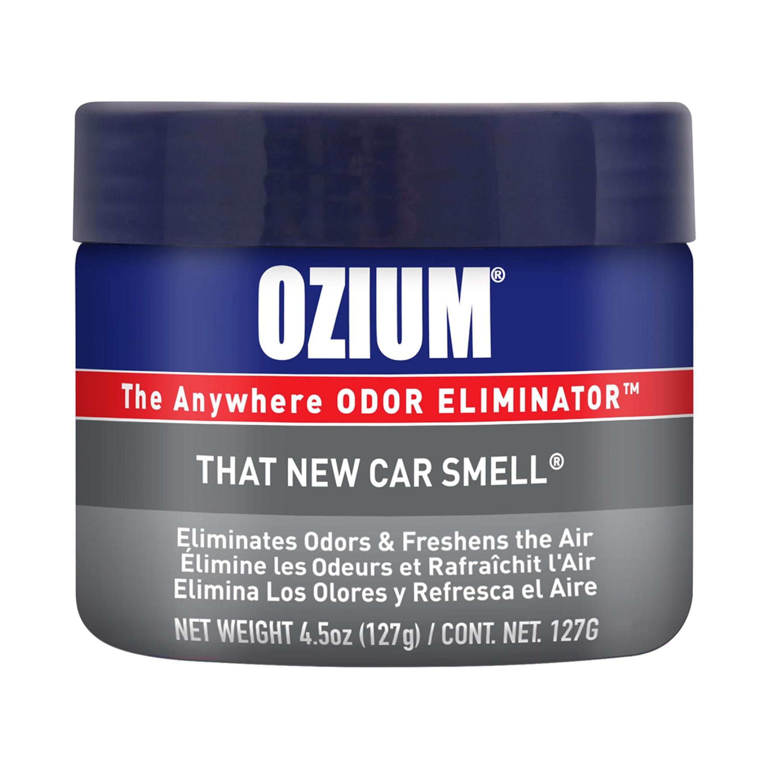 OZIUM Gel Can Car Air Freshener, New Car Scent, 4.5 oz