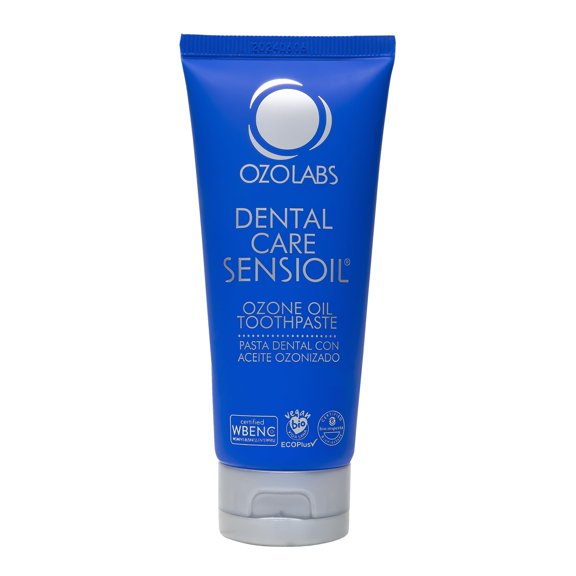 OZOLABS | Ozone Oil Toothpaste| with the Benefits of Certified Organic Ozonated Oils |ISO 9001| 100cc/3.4fl oz