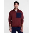 thumbnail image 1 of Ozark Trail Men's Half Zip Pullover with Long Sleeves, Sizes S-3XL, 1 of 6