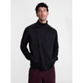 thumbnail image 1 of Ozark Trail Men's Half Zip Pullover with Long Sleeves, Sizes S-3XL, 1 of 5