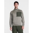 thumbnail image 1 of Ozark Trail Men's Half Zip Pullover with Long Sleeves, Sizes S-3XL, 1 of 6