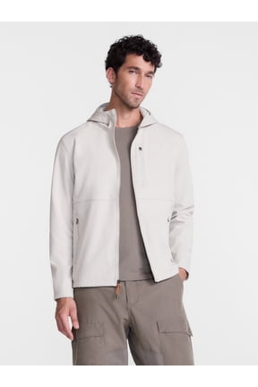 Men's and Big Men's Softshell Jacket with Hood, Sizes S-3XL