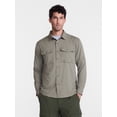 thumbnail image 1 of Ozark Trail Men's Fishing Shirt with Long Sleeves, Sizes S-4XLT, 1 of 6