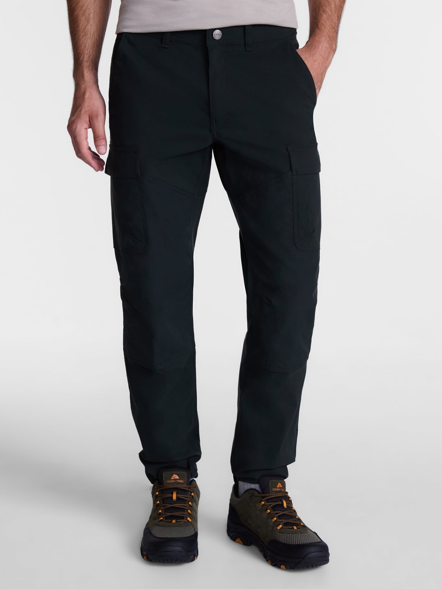 Ozark Trail Men's Mountain Cargo Pants, Sizes 30-46