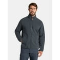 thumbnail image 1 of Ozark Trail Men's and Big Men's Fleece Zip-Front Jacket, Sizes S-3XL, 1 of 7