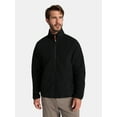 thumbnail image 1 of Ozark Trail Men's and Big Men's Fleece Zip-Front Jacket, Sizes S-3XL, 1 of 6