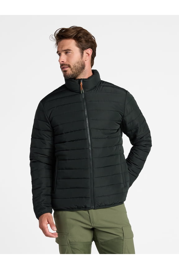 Men's and Big Men's Puffer Jacket, Sizes S-3XL
