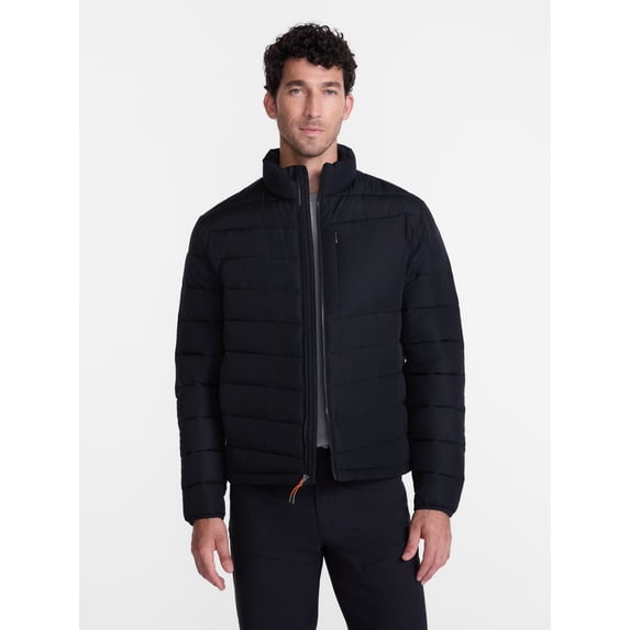 Ozark Trail Men's and Big Men's Puffer Jacket, Sizes S-4XB