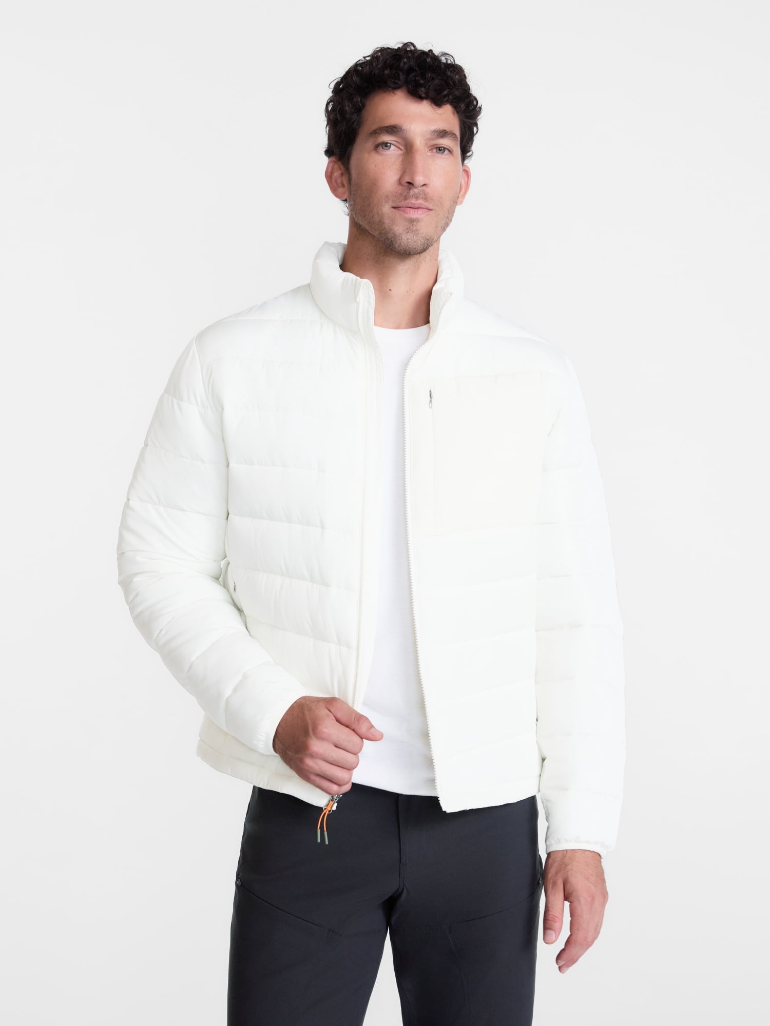 Ozark Trail Men's and Big Men's Puffer Jacket, Sizes S-4XB