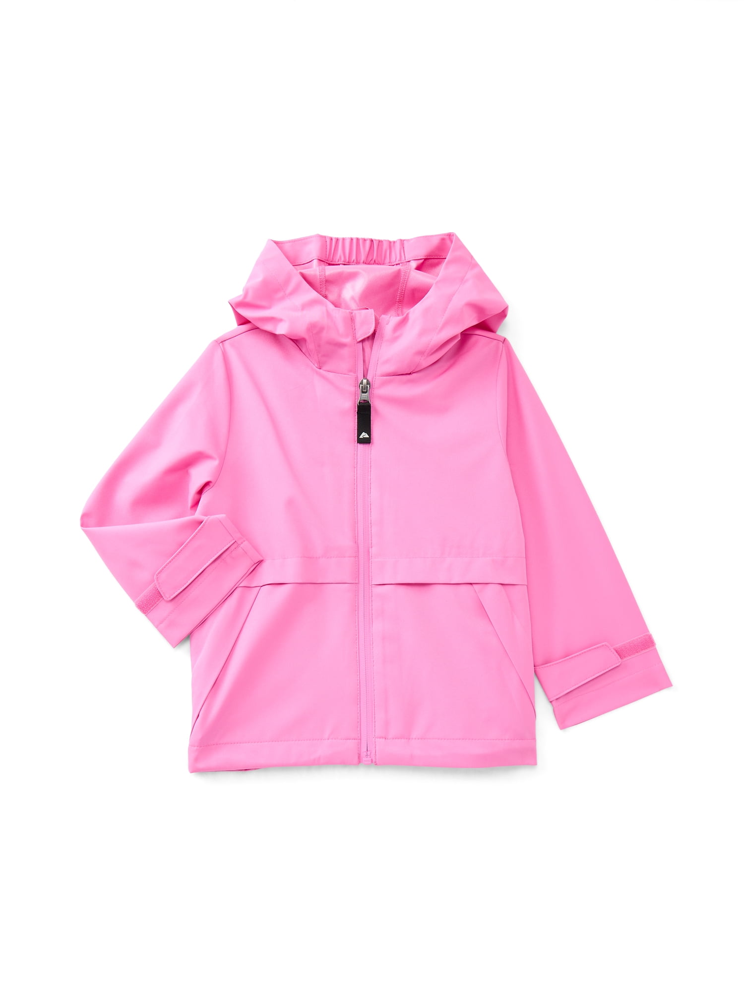 Ozark Trail Toddler Rain Jacket with Hood, Sizes 2T-5T