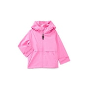 Ozark Trail Toddler Rain Jacket with Hood, Sizes 2T-5T