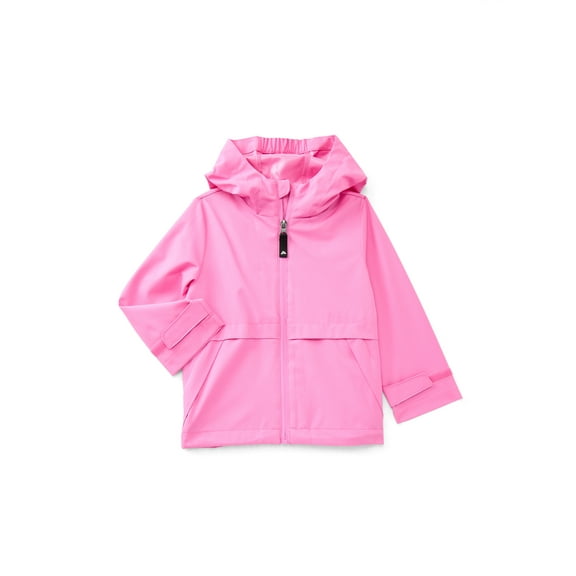Ozark Trail Toddler Rain Jacket with Hood, Sizes 2T-5T