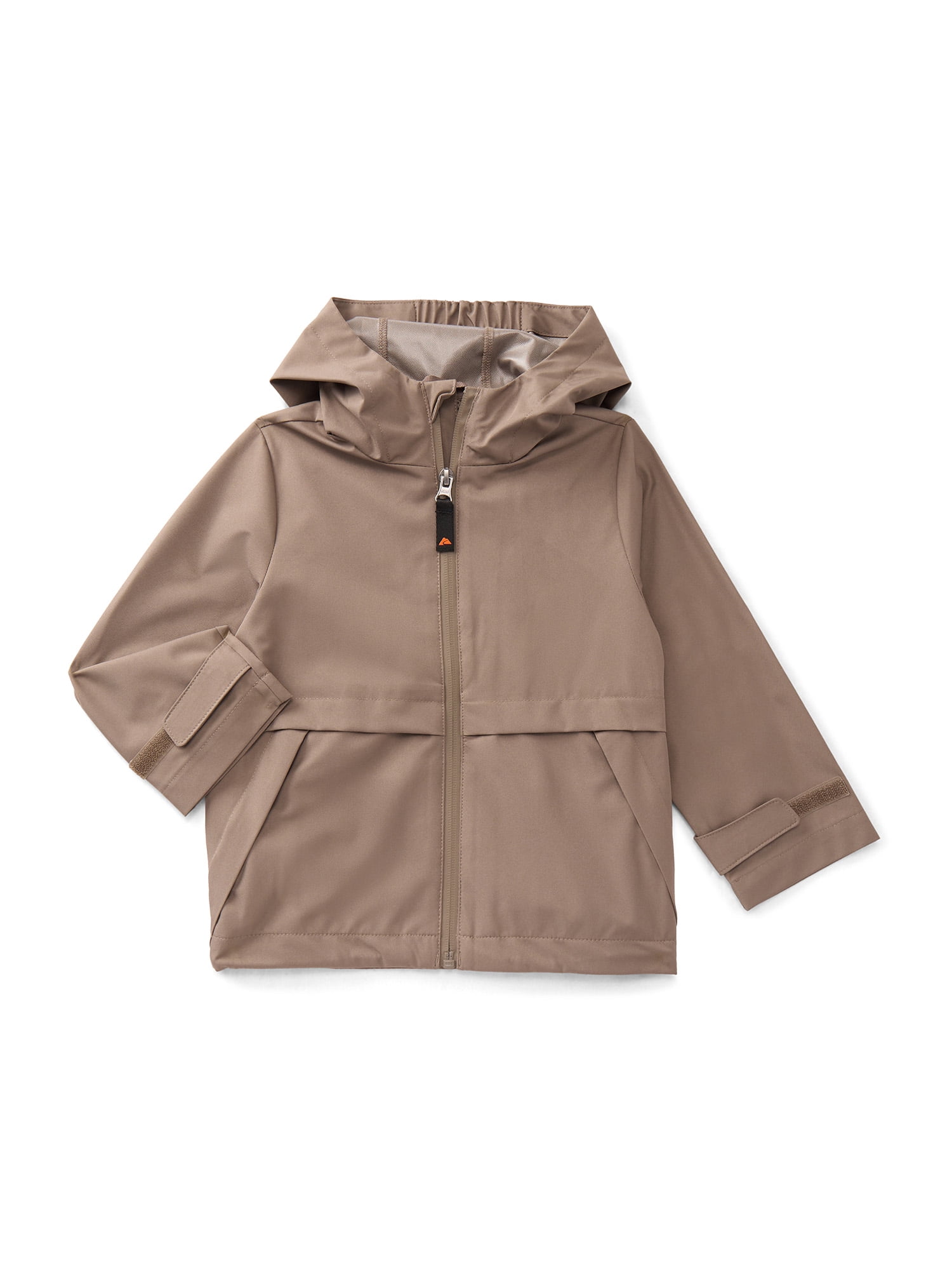 Ozark Trail Toddler Rain Jacket with Hood, Sizes 2T-5T