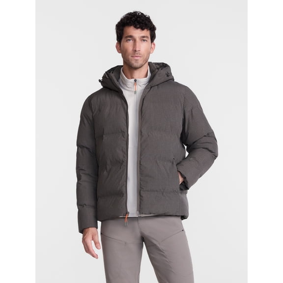 Ozark Trail Men's and Big Men's Ripstop Puffer Jacket, Sizes S-3XL
