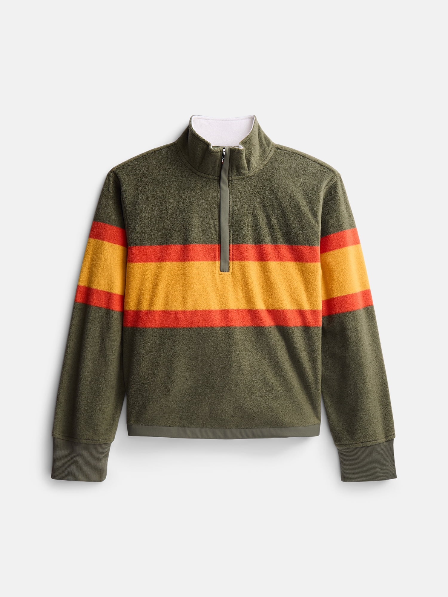 Ozark Trail Boys Rugby Pullover with Long Sleeves, Sizes 4-18 & Husky