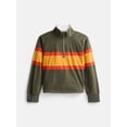 thumbnail image 1 of Ozark Trail Boys Rugby Pullover with Long Sleeves, Sizes 4-18 & Husky, 1 of 3