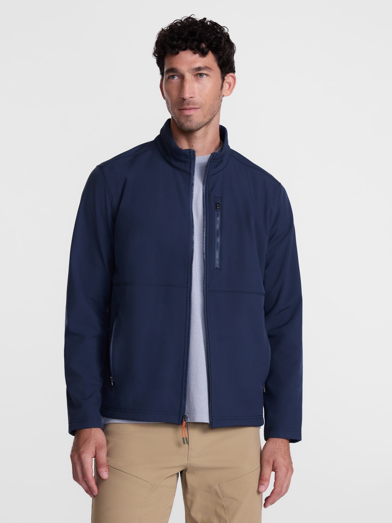 Ozark Trail Men's and Big Men's Softshell Jacket, Sizes S-3XL