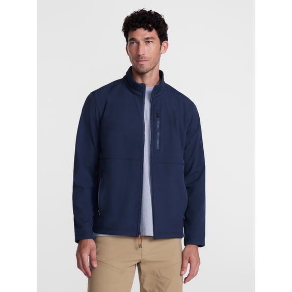 Ozark Trail Men's and Big Men's Softshell Jacket, Sizes S-3XL
