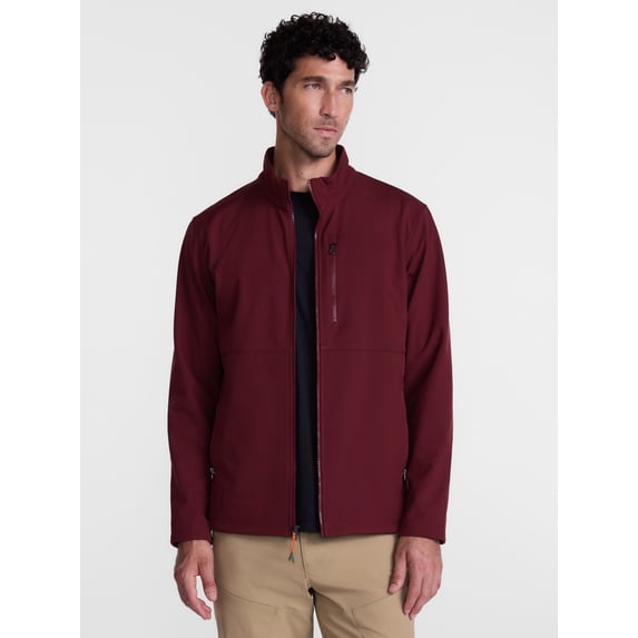 Ozark Trail Men's and Big Men's Softshell Jacket, Sizes S-3XL