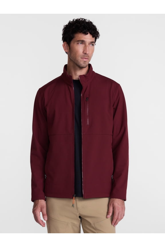 Men's and Big Men's Softshell Jacket, Sizes S-3XL