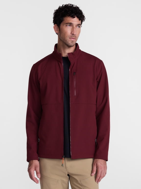Men's and Big Men's Softshell Jacket, Sizes S-3XL