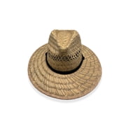 Ozark Trail Men's Straw Hat, Natural OSFM