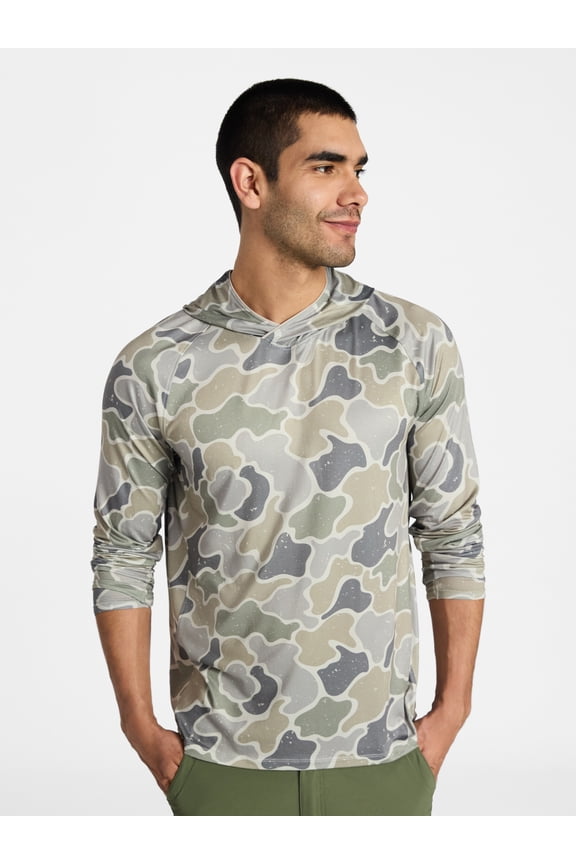 Men’s Performance Sun Hoodie, Sizes S-3XL