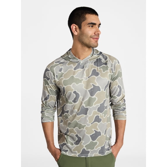 Ozark Trail Men’s Performance Sun Hoodie, Sizes S-3XL