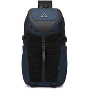 OZUKO Crossbody Sling Bag Backpack, Small Chest Pack with MOLLE Design, Adjustable Strap, Blue