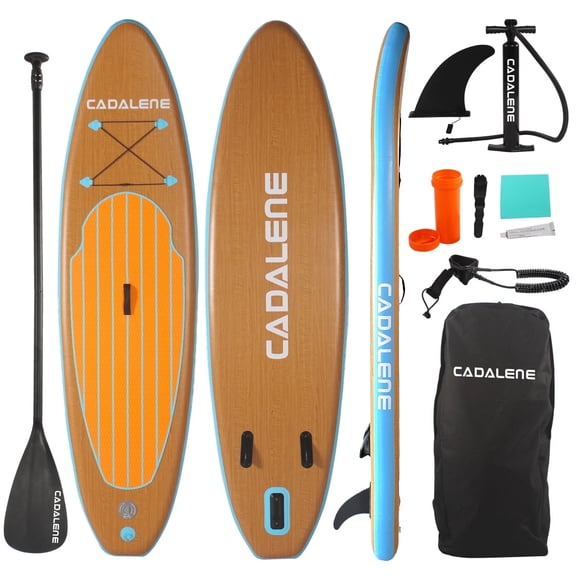 10' Inflatable Stand up Paddle Board Kayak, with Premium Accessories, Waterproof Dry Bag for Adult, with Ultralight ,Non-Slip Deck, Adjustable Paddle