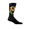 OZZY DYE SUBLIMATION CREW SOCKS, BLACK, ONE SIZE, MEN'S