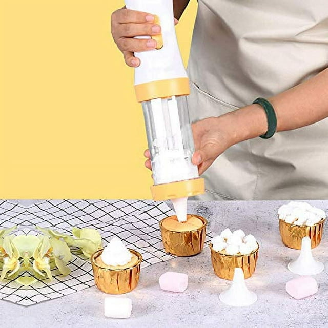 OZiO Electric Cookie Press Gun, Biscuit Cookie Maker Kit Electric